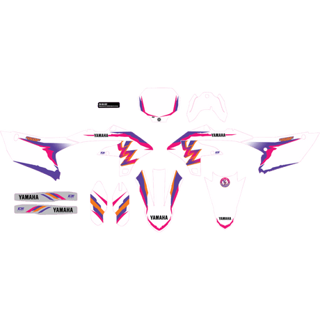 D'COR VISUALS CMPLT KIT 93 YZ RETRO YZ 450 (23 - 24) BG - DRIVEN Canada's Powersports 20 - 50 - 337