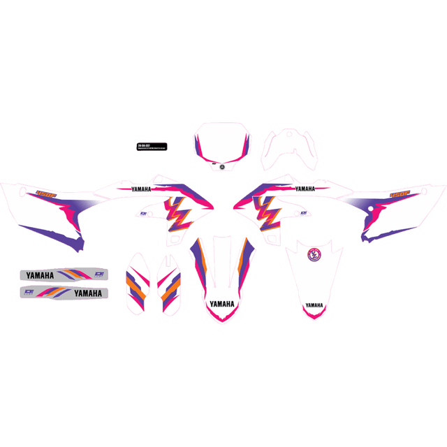 D'COR VISUALS CMPLT KIT 93 YZ RETRO YZ 450 (23 - 24) BG - DRIVEN Canada's Powersports 20 - 50 - 337