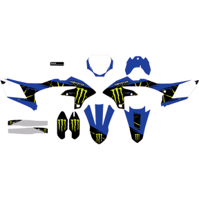 D'COR VISUALS CMPLT KIT MONSTER ENERGY SLASH YZF250 (24) 450 (23 - 24) BG - DRIVEN Canada's Powersports 20 - 50 - 135