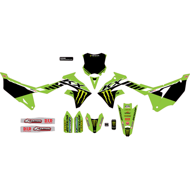 D'COR VISUALS COMPLETE KIT 24 MEK KX 250F (21 - 24) BG - DRIVEN Canada's Powersports 20 - 20 - 664