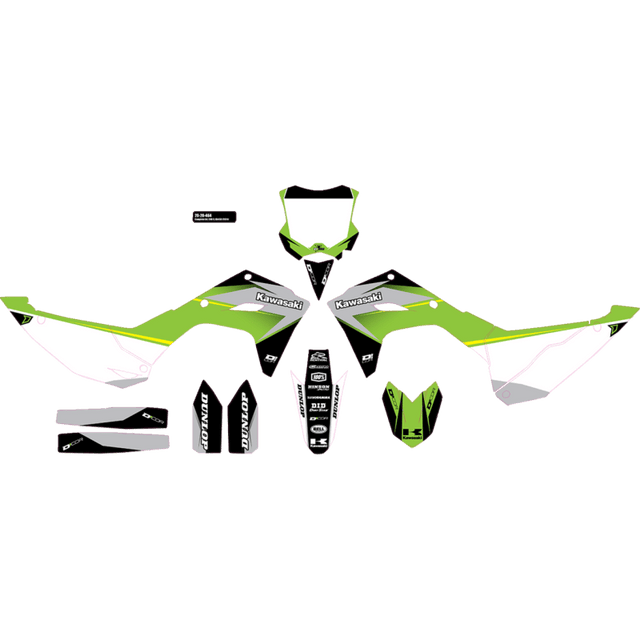 D'COR VISUALS COMPLETE KIT COR9 KAW KX 450 (24) BG - DRIVEN Canada's Powersports 20 - 20 - 464
