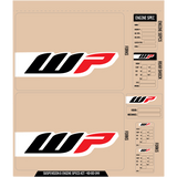 D'COR VISUALS DCOR WP DECAL KIT Black Front - Driven Powersports
