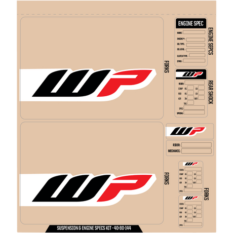 D'COR VISUALS DCOR WP DECAL KIT Black Front - Driven Powersports