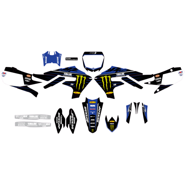 D'COR VISUALS GRAPHIC KIT 21 FAC YAM (20 - 50 - 601) - DRIVEN Canada's Powersports 20 - 50 - 601