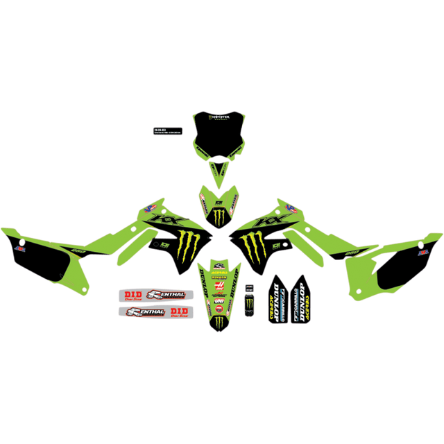 D'COR VISUALS GRAPHIC KIT 21 MEK KAW (20 - 20 - 651) - DRIVEN Canada's Powersports 20 - 20 - 651