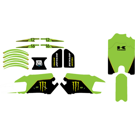 D'COR VISUALS GRAPHIC KIT STACYC MEK (10 - 80 - 201) - DRIVEN Canada's Powersports 10 - 80 - 201