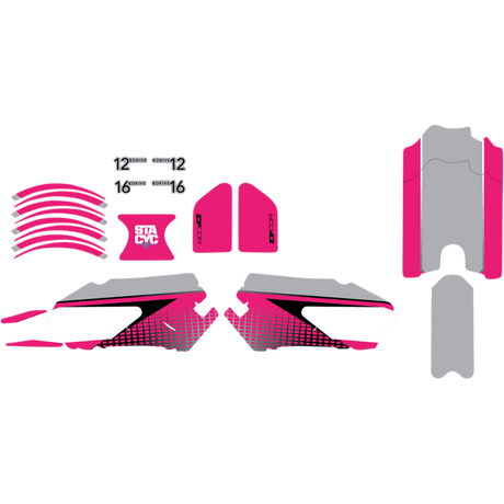 D'COR VISUALS GRAPHIC KIT STACYC - DRIVEN Canada's Powersports 10 - 80 - 203