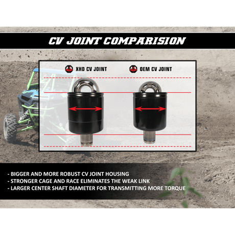 DEMON ATV/UTV AXLE CAN - AM MAVERICK (PAXL - 3035XHD) - DRIVEN Canada's Powersports 840844000145PAXL - 3035XHD