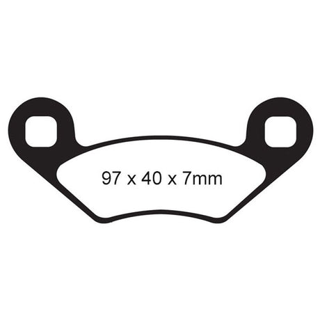 DEMON BRAKE PADS SINTERED (FA159R) (PATP - 1158) - DRIVEN Canada's Powersports 840844005782PATP - 1158