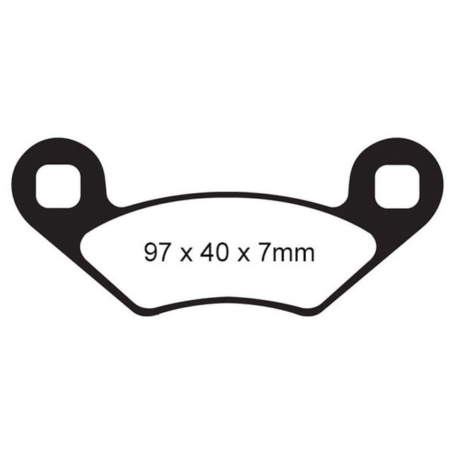 DEMON BRAKE PADS SINTERED (FA159R) (PATP - 1158) - DRIVEN Canada's Powersports 840844005782PATP - 1158