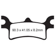 DEMON BRAKE PADS SINTERED (FA314R) (PATP - 1104) - DRIVEN Canada's Powersports 840844006017PATP - 1104