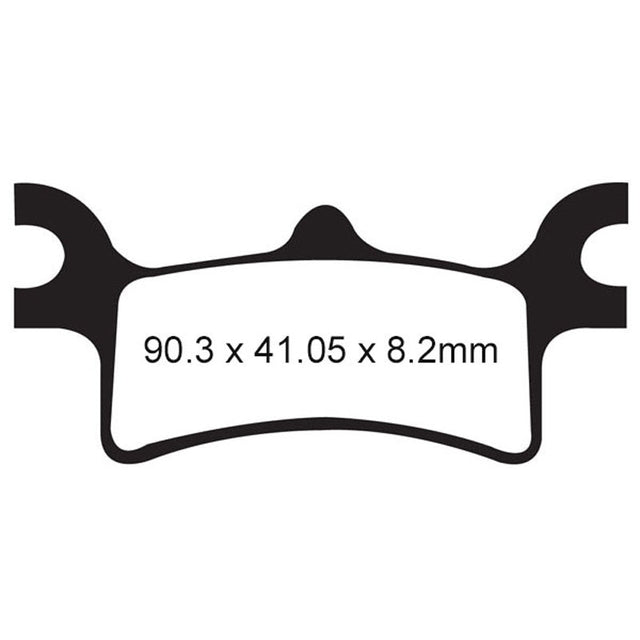 DEMON BRAKE PADS SINTERED (FA314R) (PATP - 1104) - DRIVEN Canada's Powersports 840844006017PATP - 1104