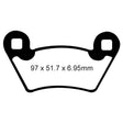 DEMON BRAKE PADS SINTERED (FA354R) (PATP - 1106) - DRIVEN Canada's Powersports 840844005829PATP - 1106