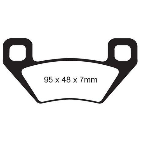 DEMON BRAKE PADS SINTERED (FA395R) (PATP - 1107) - DRIVEN Canada's Powersports 840844005522PATP - 1107