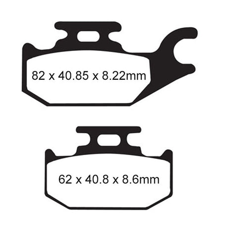DEMON BRAKE PADS SINTERED (FA413R) (PATP - 1103) - DRIVEN Canada's Powersports 840844005843PATP - 1103