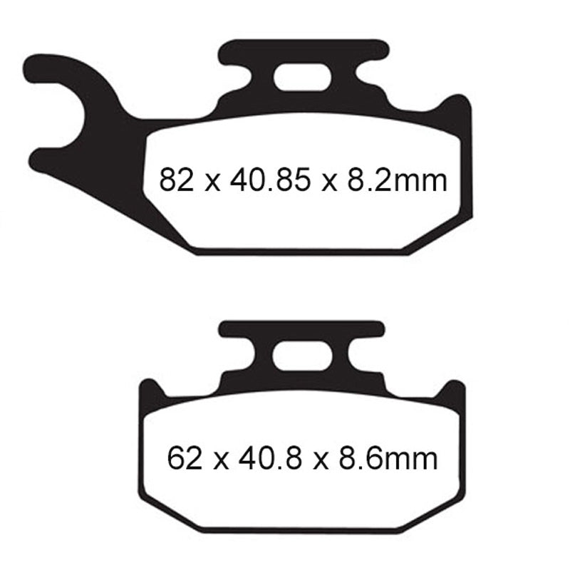 DEMON BRAKE PADS SINTERED (FA414R) (PATP - 1129) - DRIVEN Canada's Powersports 840844005850PATP - 1129