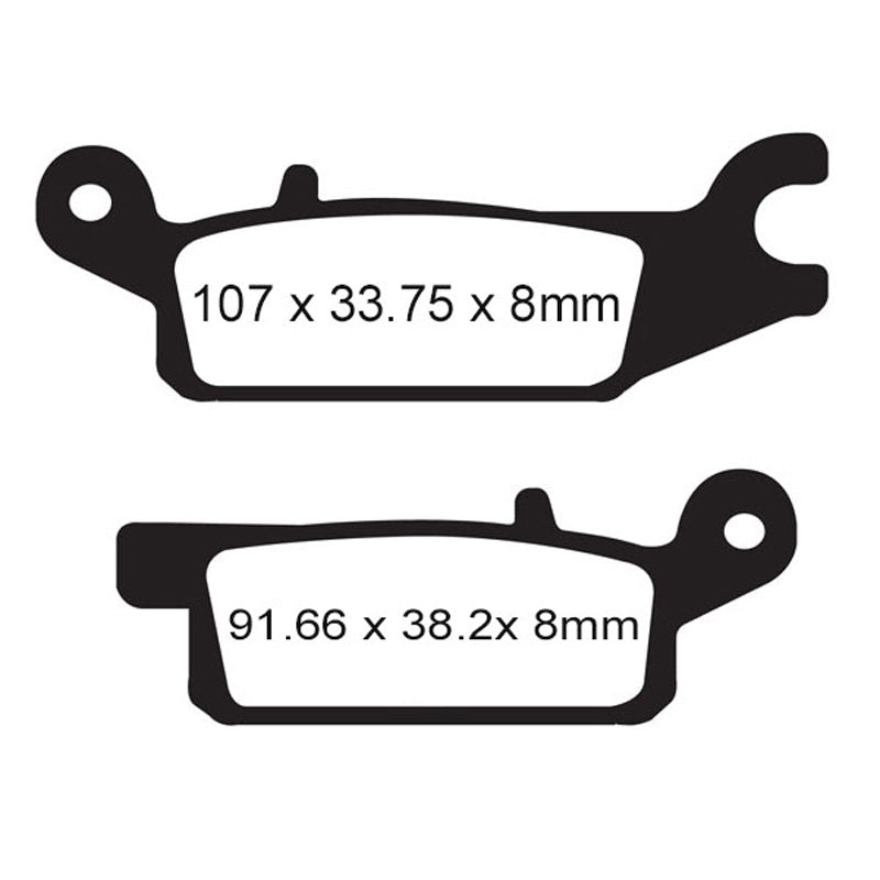 DEMON BRAKE PADS SINTERED (FA443R) (PATP - 1146) - DRIVEN Canada's Powersports 840844005867PATP - 1146