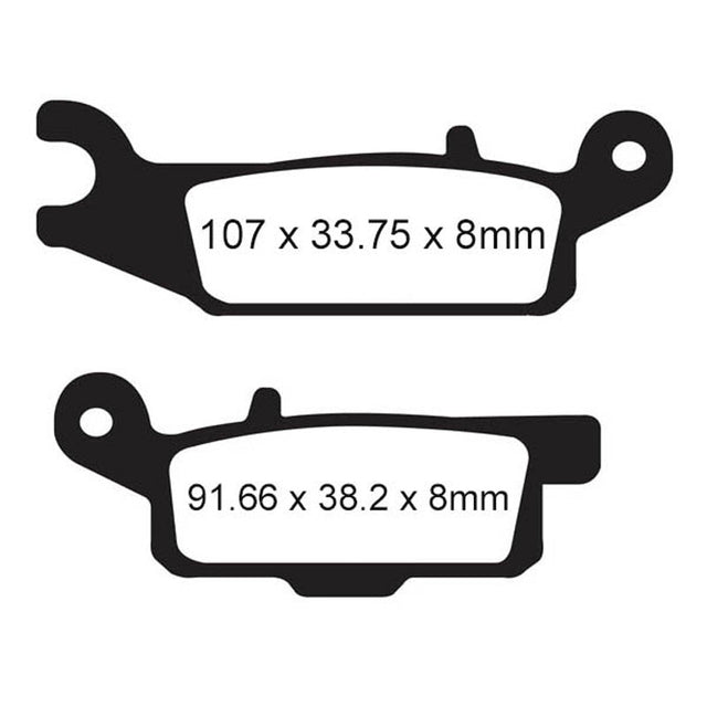 DEMON BRAKE PADS SINTERED (FA444R) (PATP - 1110) - DRIVEN Canada's Powersports 840844005874PATP - 1110