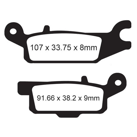 DEMON BRAKE PADS SINTERED (FA445R) (PATP - 1111) - DRIVEN Canada's Powersports 840844006062PATP - 1111
