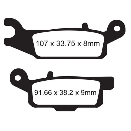 DEMON BRAKE PADS SINTERED (FA446R) (PATP - 1147) - DRIVEN Canada's Powersports 840844006079PATP - 1147
