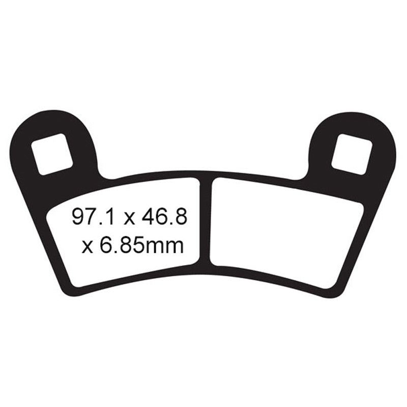 DEMON BRAKE PADS SINTERED (FA456R) (PATP - 1119) - DRIVEN Canada's Powersports 840844005805PATP - 1119