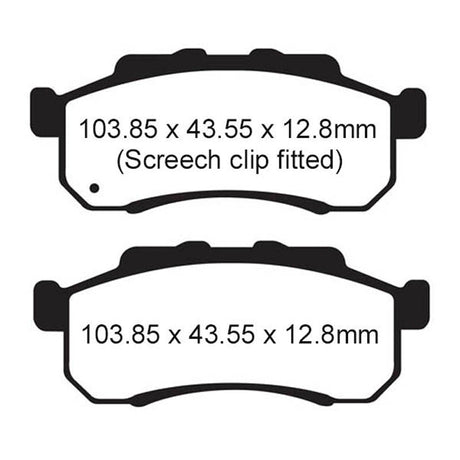 DEMON BRAKE PADS SINTERED (FA477R) (PATP - 1156) - DRIVEN Canada's Powersports 840844005720PATP - 1156