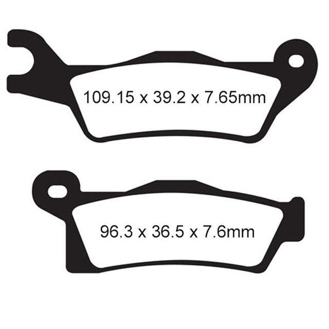 DEMON BRAKE PADS SINTERED (FA617R) (PATP - 1122) - DRIVEN Canada's Powersports 840844005621PATP - 1122