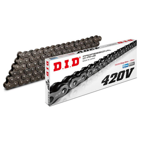 DID 420V CHAIN 120L (STEEL) (420VX120RB) - DRIVEN Canada's Powersports 4525516201254420VX120RB