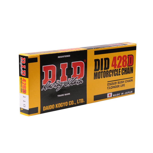 DID 428D CHAIN 130L (STEEL) (428X130RB) - DRIVEN Canada's Powersports 4525516347303428X130RB