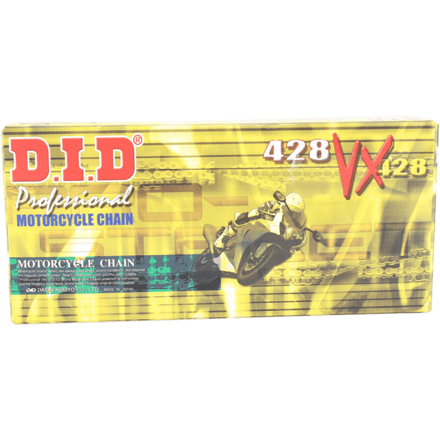 DID 428VX CHAIN 120L (STEEL) (428VXX120FB) - DRIVEN Canada's Powersports 4525516355254428VXX120FB
