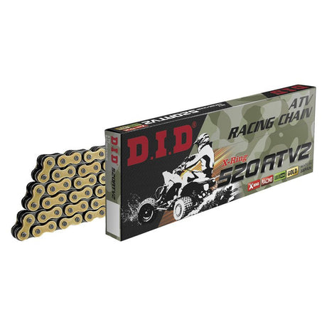 DID 520ATV2 CHAIN 100L (GOLD) - DRIVEN Canada's Powersports 4525516904124M520ATV2100FB