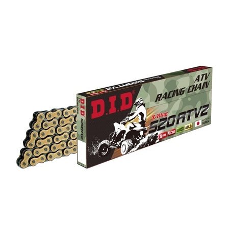 DID 520ATV2 CHAIN 110L (GOLD) - DRIVEN Canada's Powersports 4525516904353M520ATV2110FB