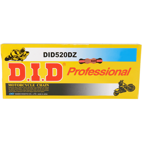 DID 520DZ2 100 G/B NON O - RING CHAIN (520DZ2GBX100) - DRIVEN Canada's Powersports 4525516386159520DZ2GBX100