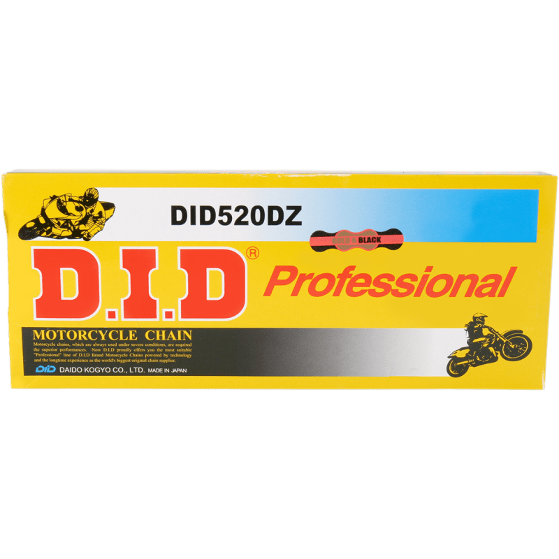 DID 520DZ2 120 G/B NON O - RING CHAIN (520DZ2GBX120) - DRIVEN Canada's Powersports 4525516386258520DZ2GBX120