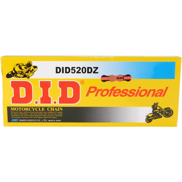 DID 520DZ2 120 G/B NON O - RING CHAIN (520DZ2GBX120) - DRIVEN Canada's Powersports 4525516386258520DZ2GBX120
