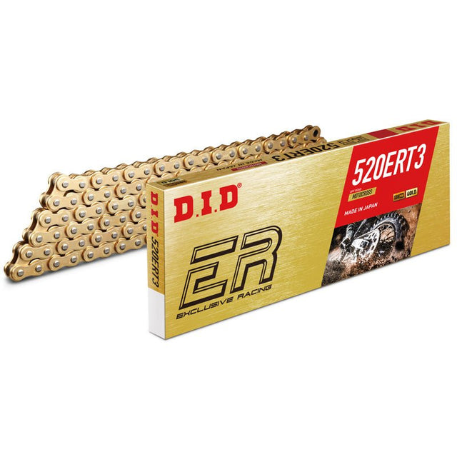DID 520ERT3 CHAIN 124L (GOLD) - DRIVEN Canada's Powersports 4525516906432M520ERT3124RB
