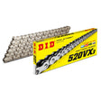 DID 520VX3 SILVER CHAIN STREET 124L (SILVER) - DRIVEN Canada's Powersports 4525516324274M520VX3S124FB
