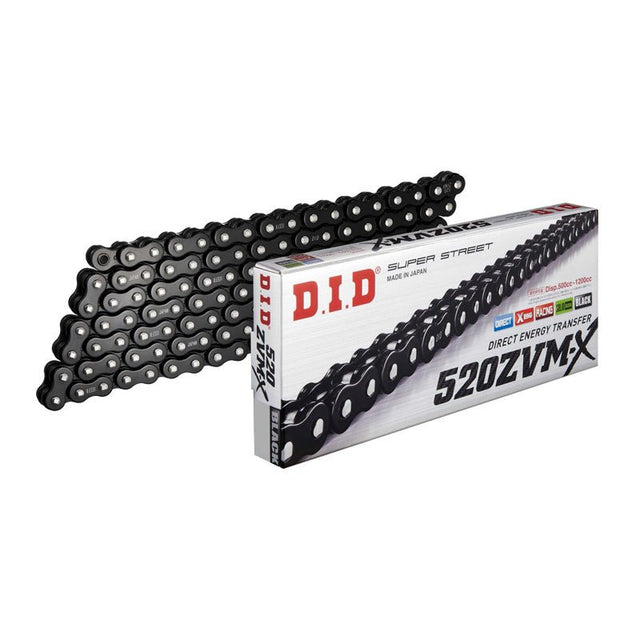 DID 520ZVMX BLACK CHAIN 120L (BLACK) - DRIVEN Canada's Powersports 4525516469258M520ZVMXX120Z