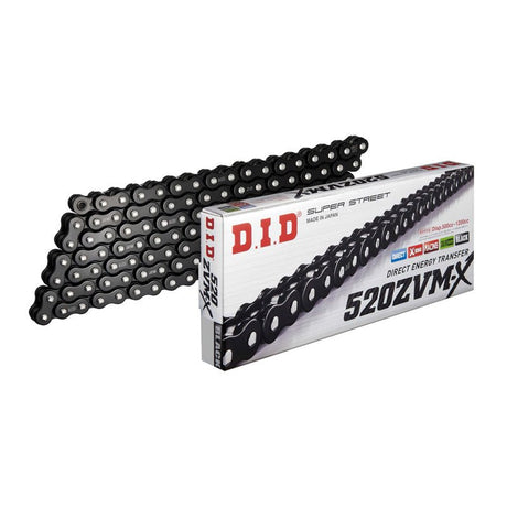 DID 520ZVMX BLACK CHAIN 124L (BLACK) - DRIVEN Canada's Powersports 4525516469272M520ZVMXX124Z