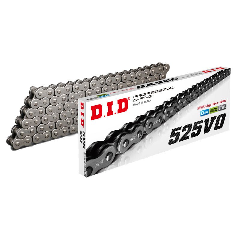 DID 525VO CHAIN 120L (STEEL) (M525VOX120ZB) - DRIVEN Canada's Powersports 4525516908405M525VOX120ZB