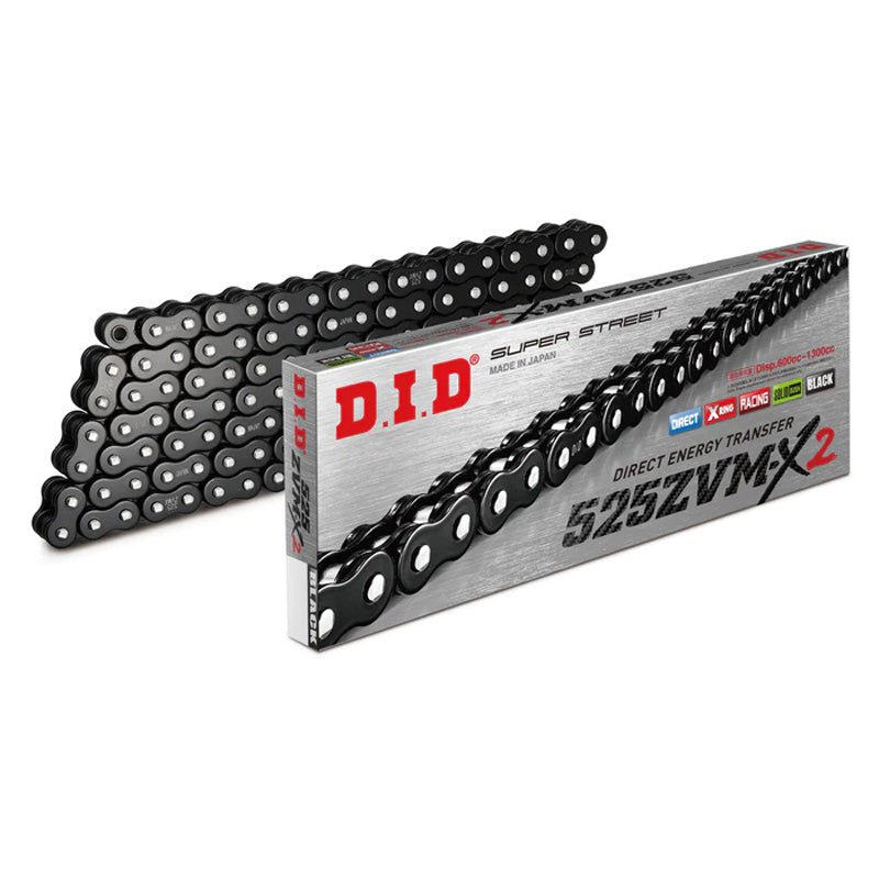 DID 525ZVMX2 CHAIN 124L (STEEL) (M525ZVMX2S124) - DRIVEN Canada's Powersports M525ZVMX2S124
