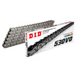 DID 530VO CHAIN 124L (STEEL) (M530VOX124ZB) - DRIVEN Canada's Powersports 4525516362276M530VOX124ZB