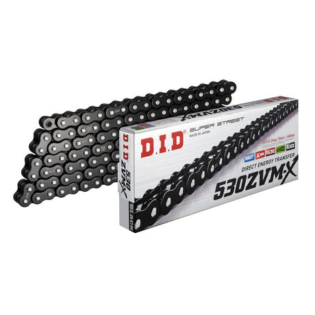 DID 530ZVMX CHAIN 124L (BLACK) - DRIVEN Canada's Powersports 4525516471275530ZVMXB124Z