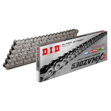 DID 530ZVMX2 CHAIN 110L (STEEL) (M530ZVMX2S110) - DRIVEN Canada's Powersports 4525516141666M530ZVMX2S110