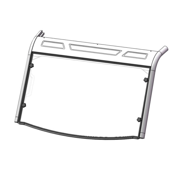 DIRECTION2 WINDSHIELD FULL FIXED POL (RNGXPWS7001GP) - DRIVEN Canada's Powersports RNGXPWS7001GPRNGXPWS7001GP
