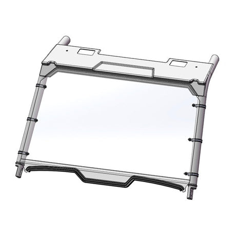 DIRECTION2 WINDSHIELD FULL GP POL (RZRXP19WS1104GP) - DRIVEN Canada's Powersports 9999999988RZRXP19WS1104GP