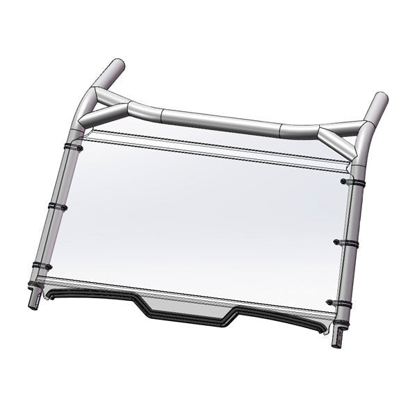 DIRECTION2 WINDSHIELD FULL GP POL (RZRXPTSWS1104GP) - DRIVEN Canada's Powersports 9999999988RZRXPTSWS1104GP