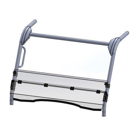 DIRECTION2 WINDSHIELD HALF FOLD KAWA (MULEMXWS1001) - DRIVEN Canada's Powersports 9999999988MULEMXWS1001