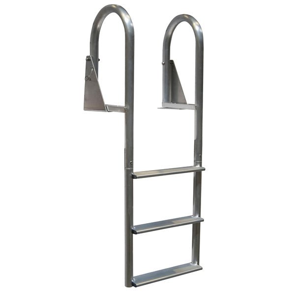 DOCKEDGE FLIP - UP WIDE STEP DOCK LADDER (DE2123F) - DRIVEN Canada's Powersports 776113998687DE2123F