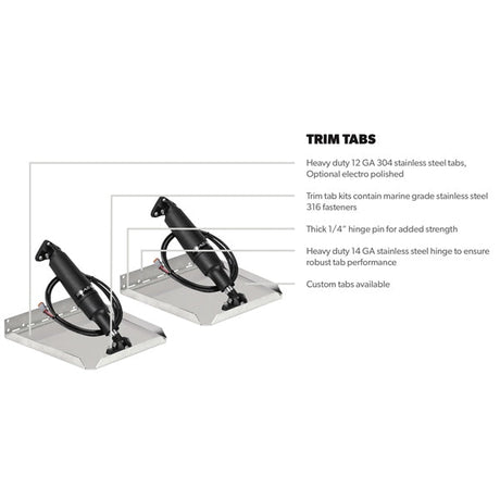 DOMETIC ANALOG ACTUATOR AND CONTROLLER WITH TRIM TABS KIT (STT3103R) - DRIVEN Canada's Powersports 808282384586STT3103R